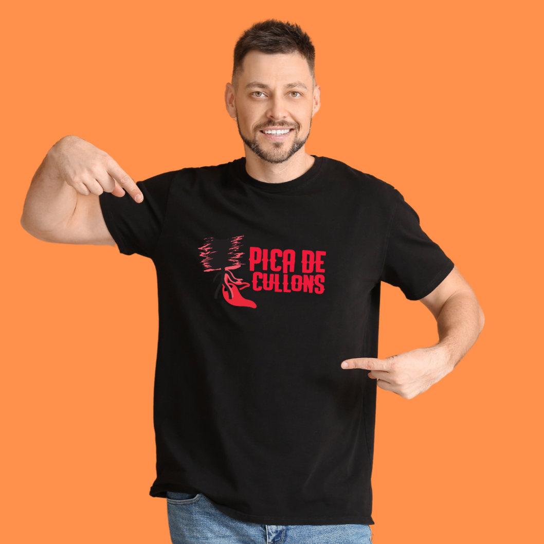 Camiseta Pica de Cullons Negra